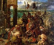 The Entry of the Crusaders into Constantinople Eugene Delacroix